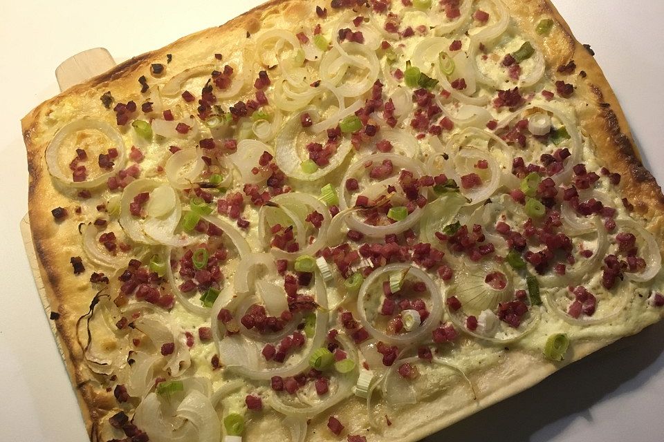 Elsässer Flammkuchen