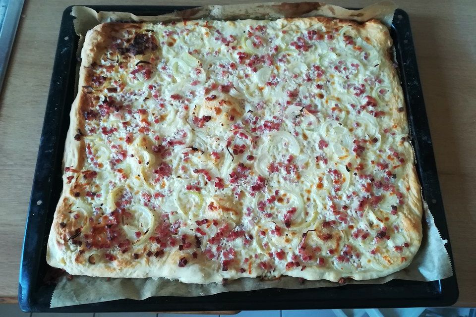 Elsässer Flammkuchen