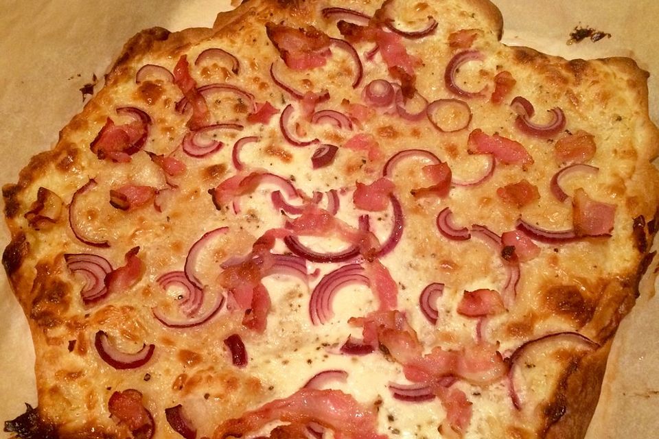 Elsässer Flammkuchen