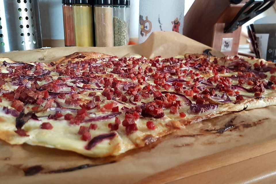 Elsässer Flammkuchen