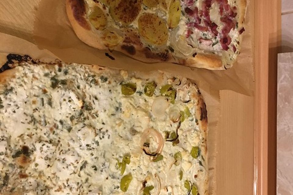 Elsässer Flammkuchen