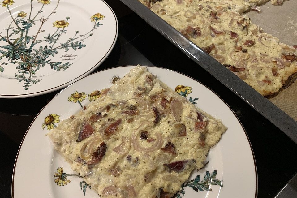 Elsässer Flammkuchen