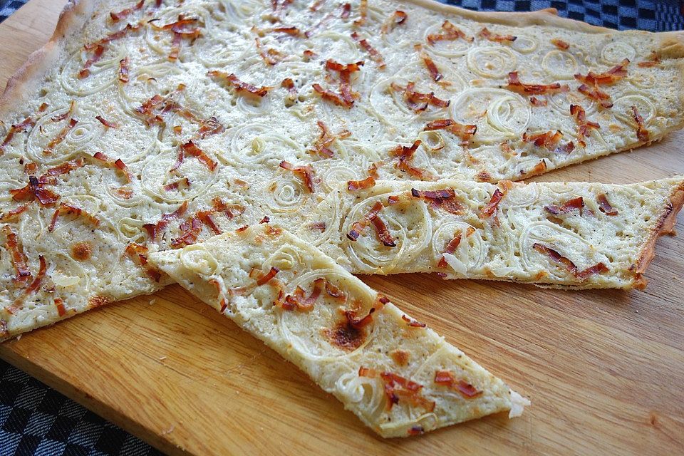 Elsässer Flammkuchen