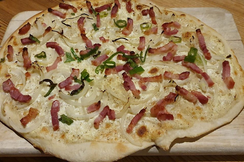 Elsässer Flammkuchen