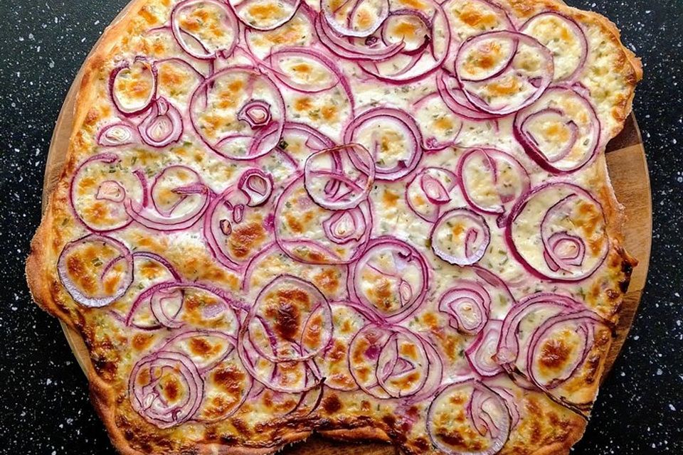 Elsässer Flammkuchen