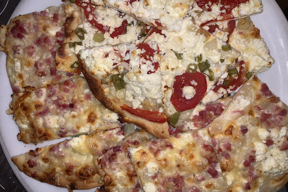 Elsässer Flammkuchen