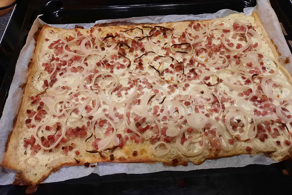 Elsässer Flammkuchen