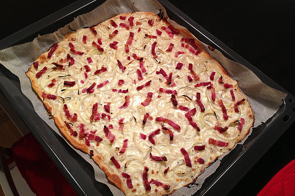 Elsässer Flammkuchen