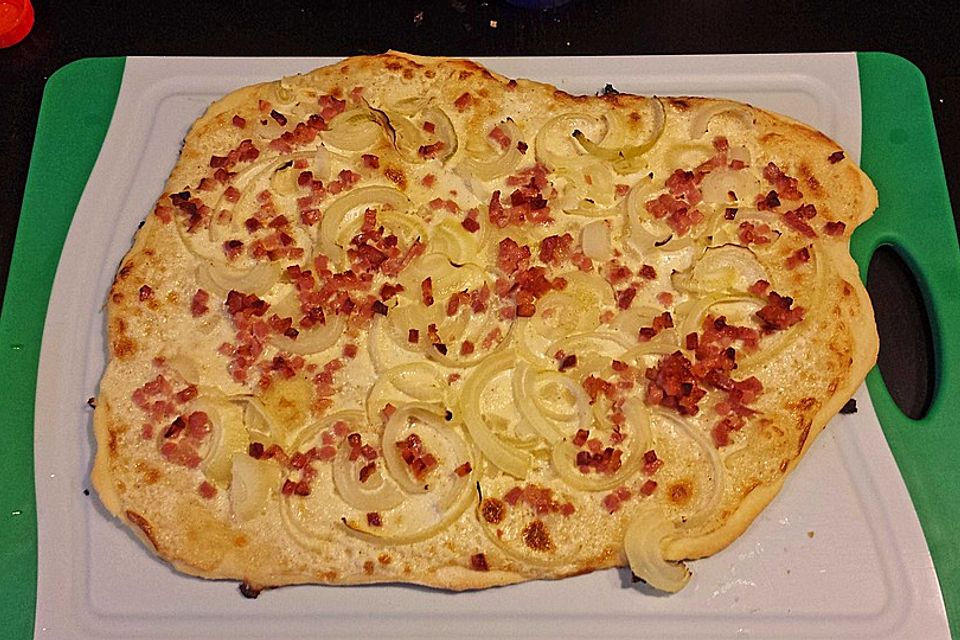 Elsässer Flammkuchen