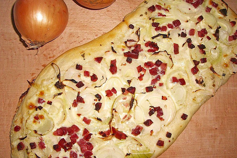 Elsässer Flammkuchen