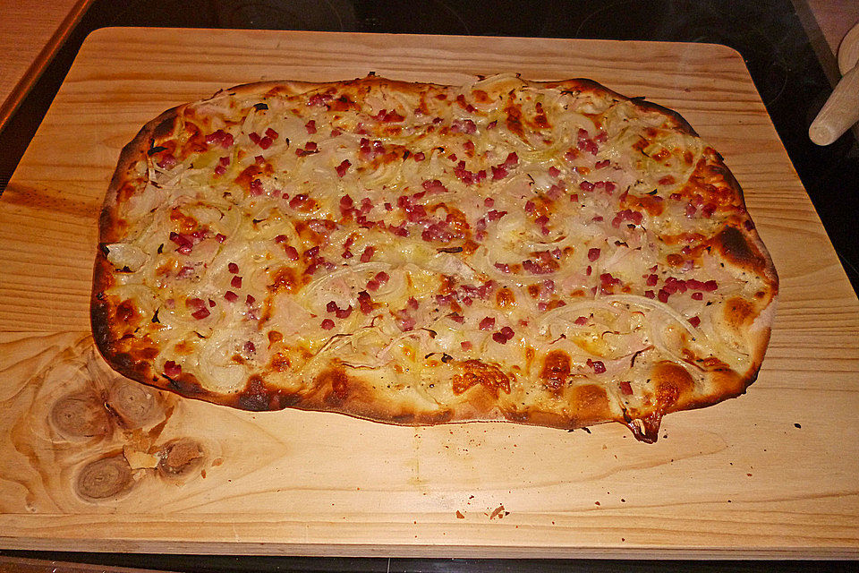 Elsässer Flammkuchen