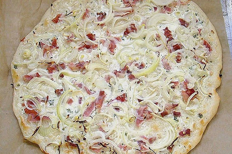 Elsässer Flammkuchen