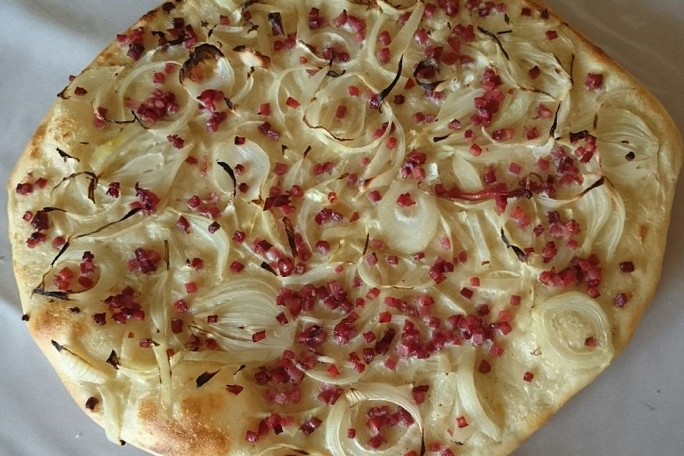 Elsässer Flammkuchen