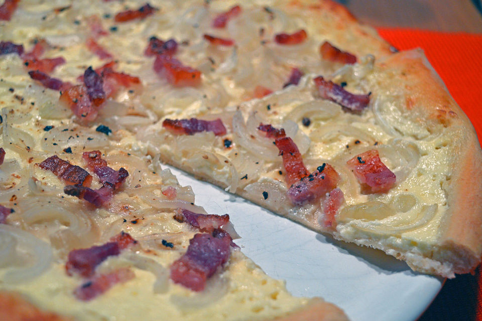 Elsässer Flammkuchen