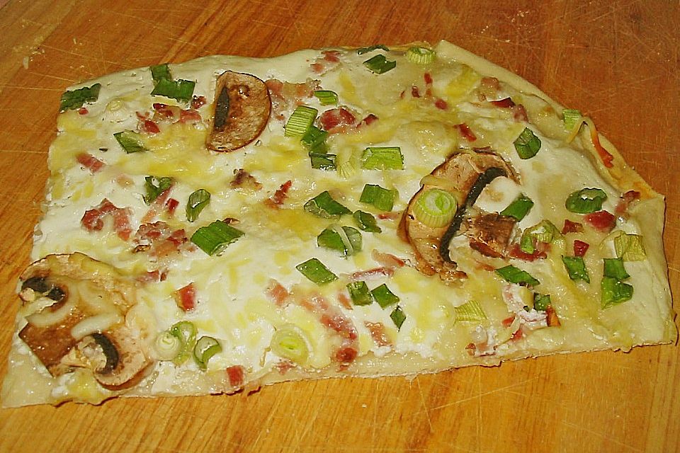 Elsässer Flammkuchen