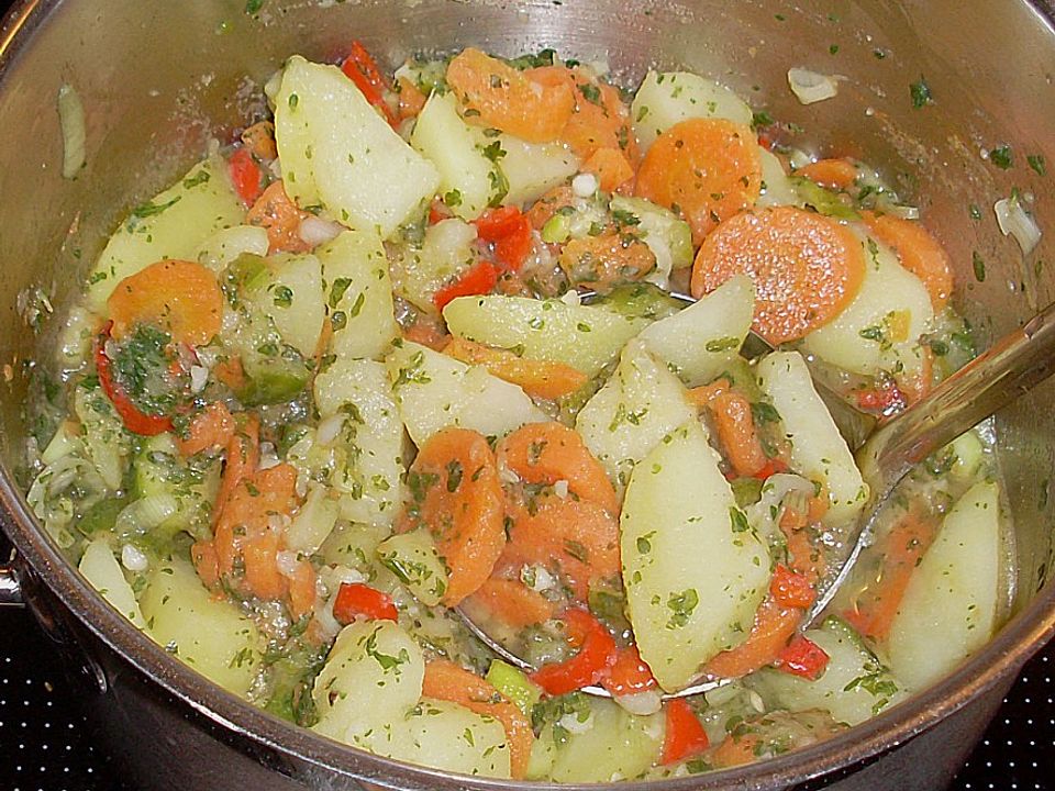 Warmer Gemüsesalat von abcine| Chefkoch