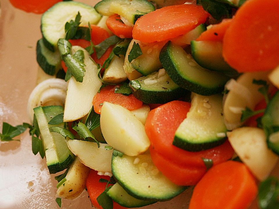 Warmer Gemüsesalat von abcine| Chefkoch