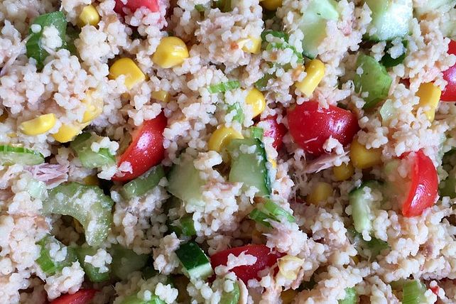 Couscous-Salat Mit Thunfisch Von Diejordans| Chefkoch