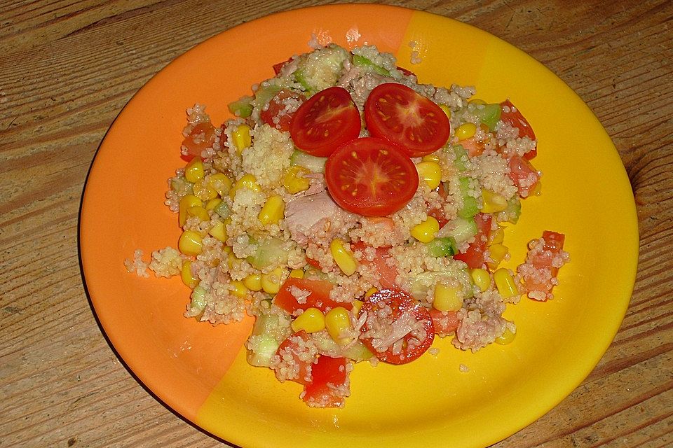 Couscous-Salat mit Thunfisch Couscous-Salat mit Thunfisch