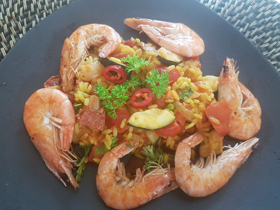 Cajun-Garnelenreis mit Okraschoten von alina212| Chefkoch