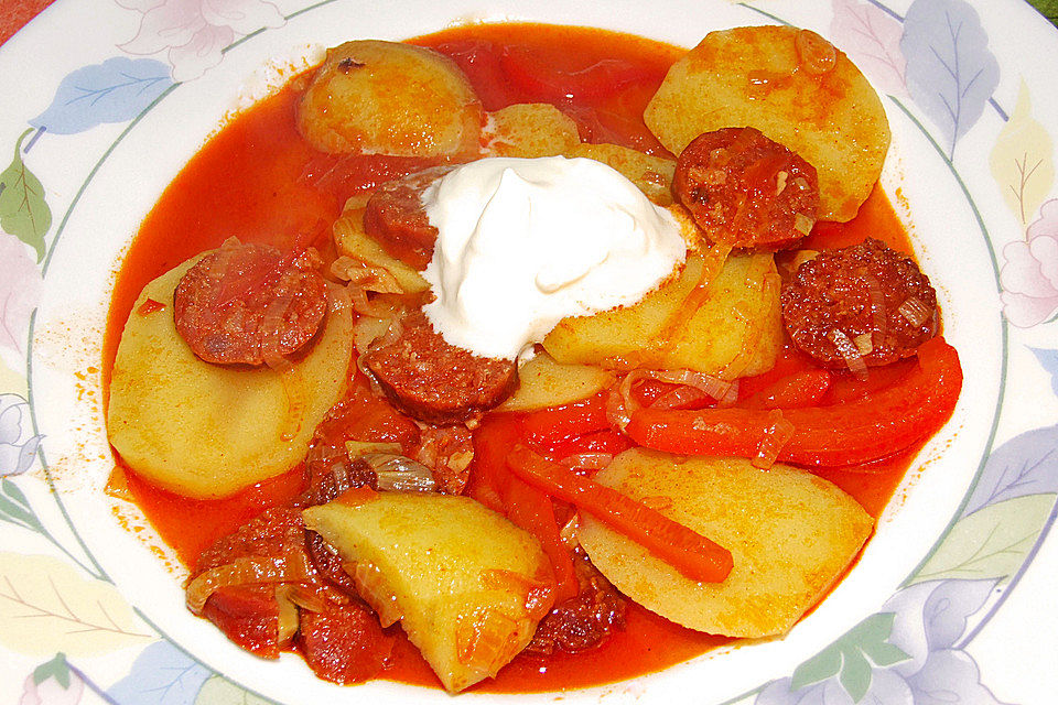 Patatas a la riojana