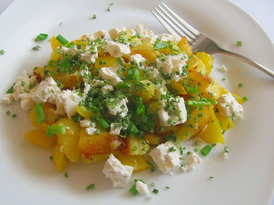 Kartoffelpfanne mit Tomaten und Feta von bora0505| Chefkoch