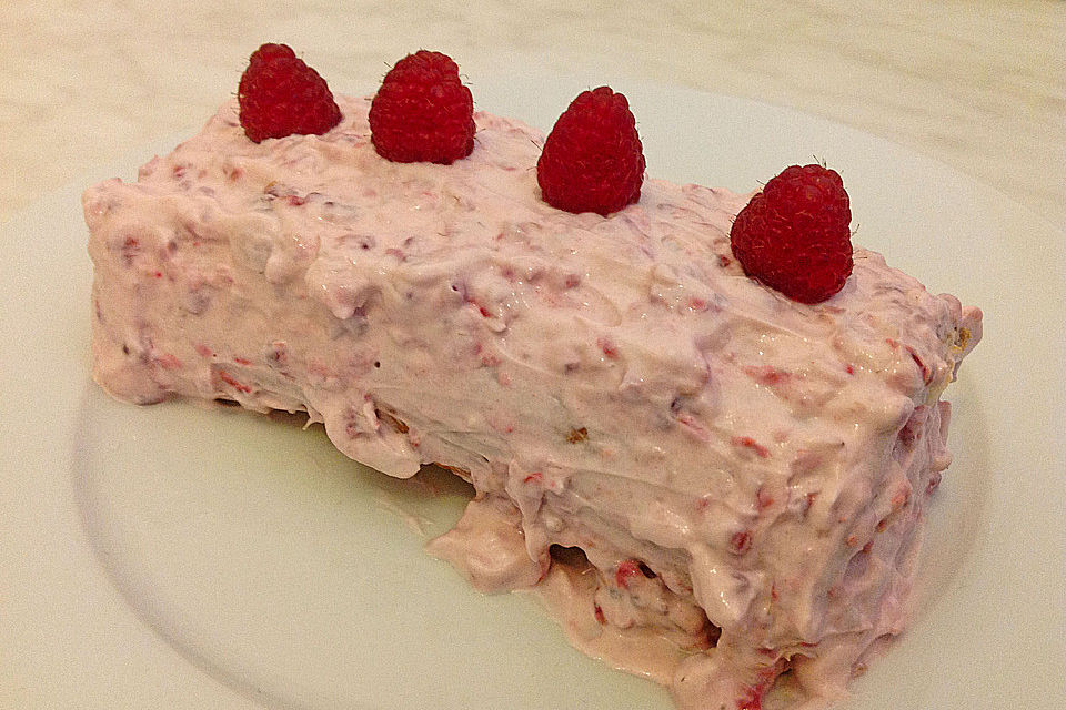 Biskuitrolle mit Stevia