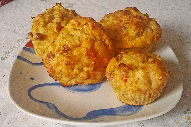 Schinken-Käse-Muffins Low Carb von Schopftintling| Chefkoch