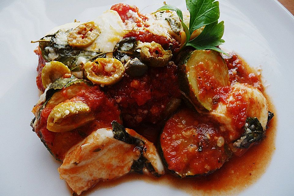 Zucchini Parmigiana