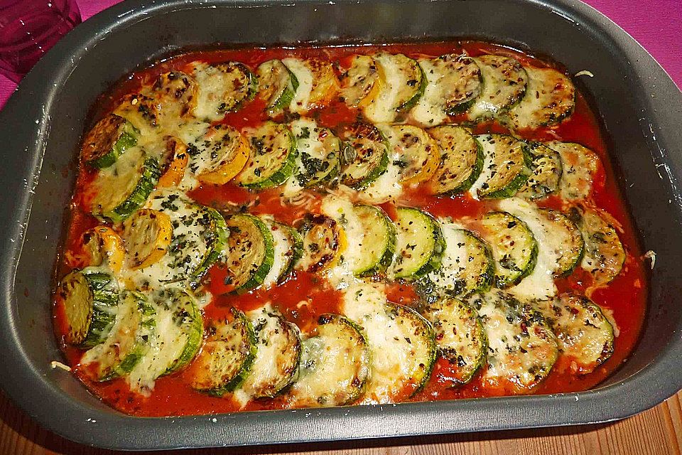 Zucchini Parmigiana