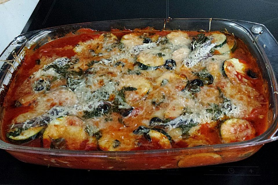 Zucchini Parmigiana