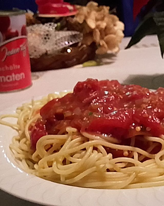 Schnelle Spaghetti