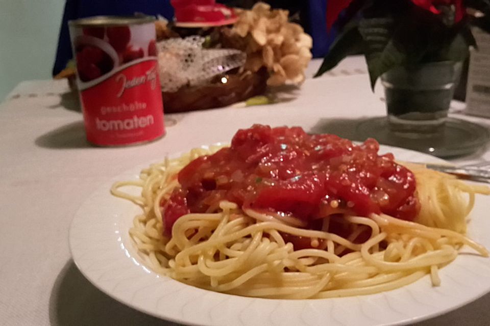 Schnelle Spaghetti