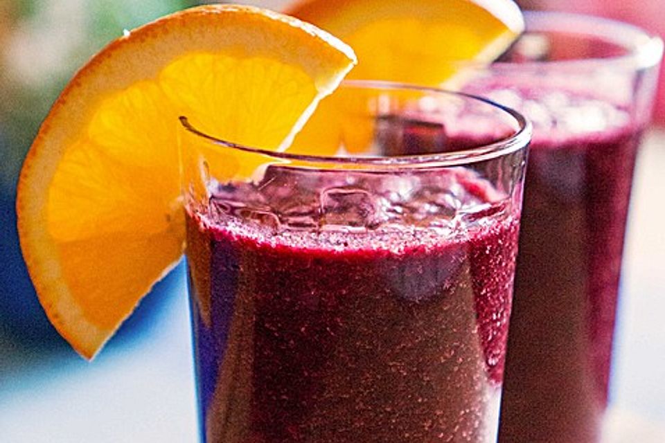 Blaubeer-Ingwer Smoothie