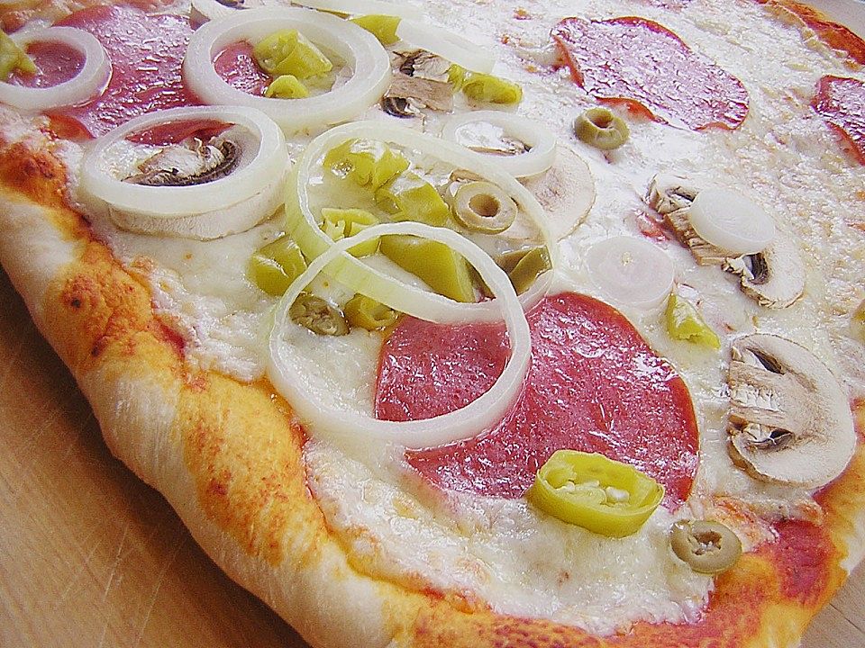 Super leckerer Pizzateig von knuddel201 | Chefkoch