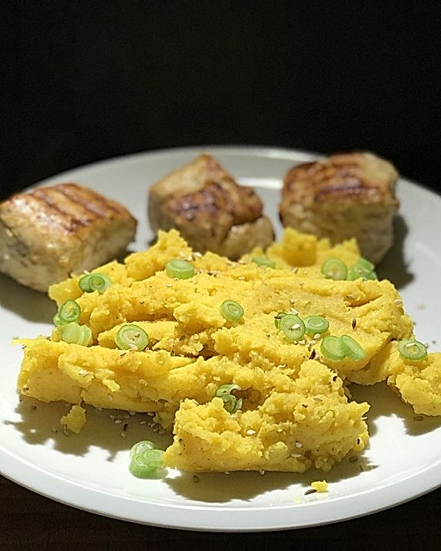 Curry-Kartoffelstampf