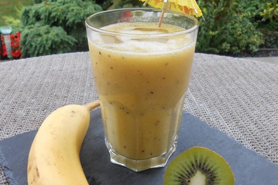 Kiwi-Bananen Smoothie