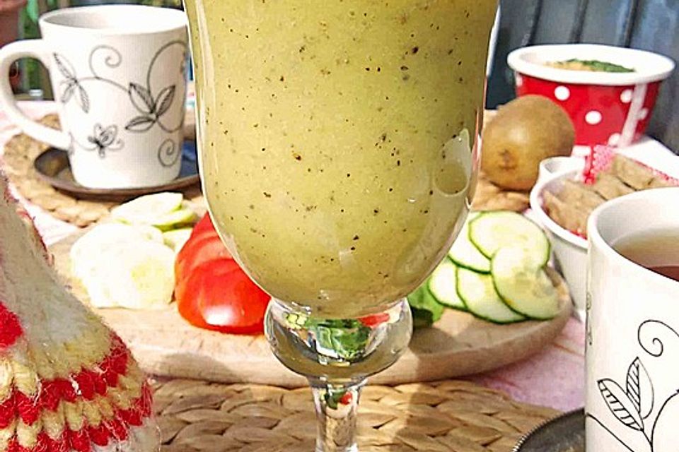 Kiwi-Bananen Smoothie