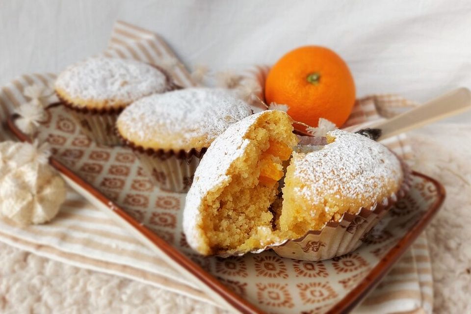 Orangen - Muffins