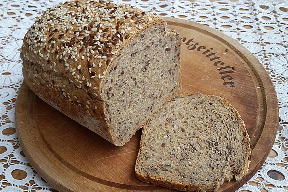 Annas knuspriges Joghurtbrot mit Vollkorn