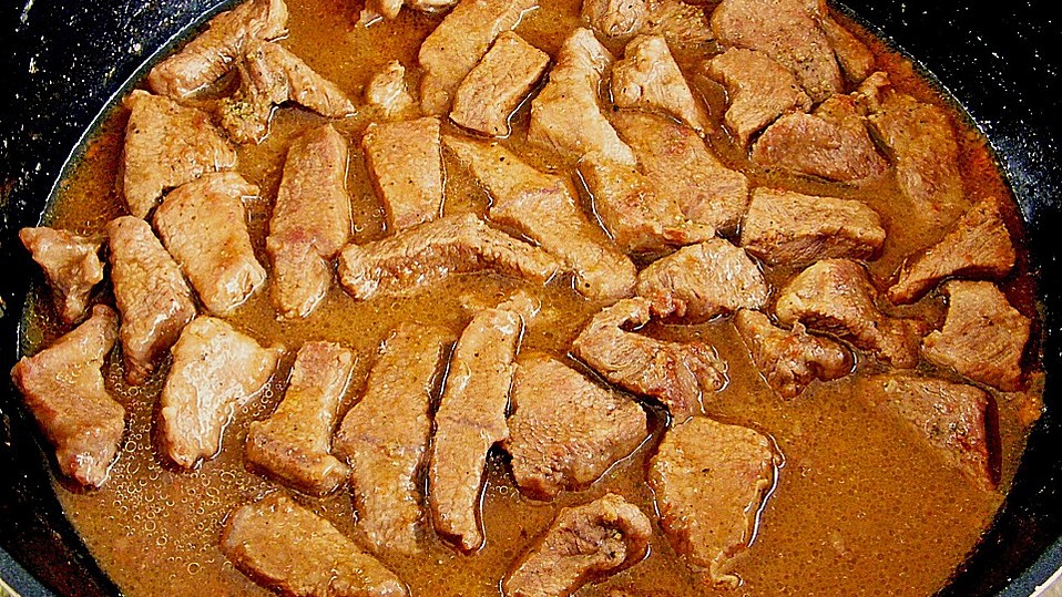 Kalbsgeschnetzeltes in Tomaten-Rahm von garten-gerd