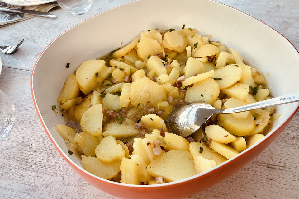 Kartoffelsalat mit Speck