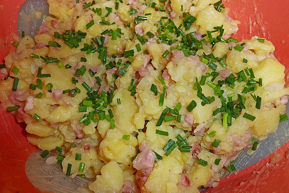 Kartoffelsalat mit Speck