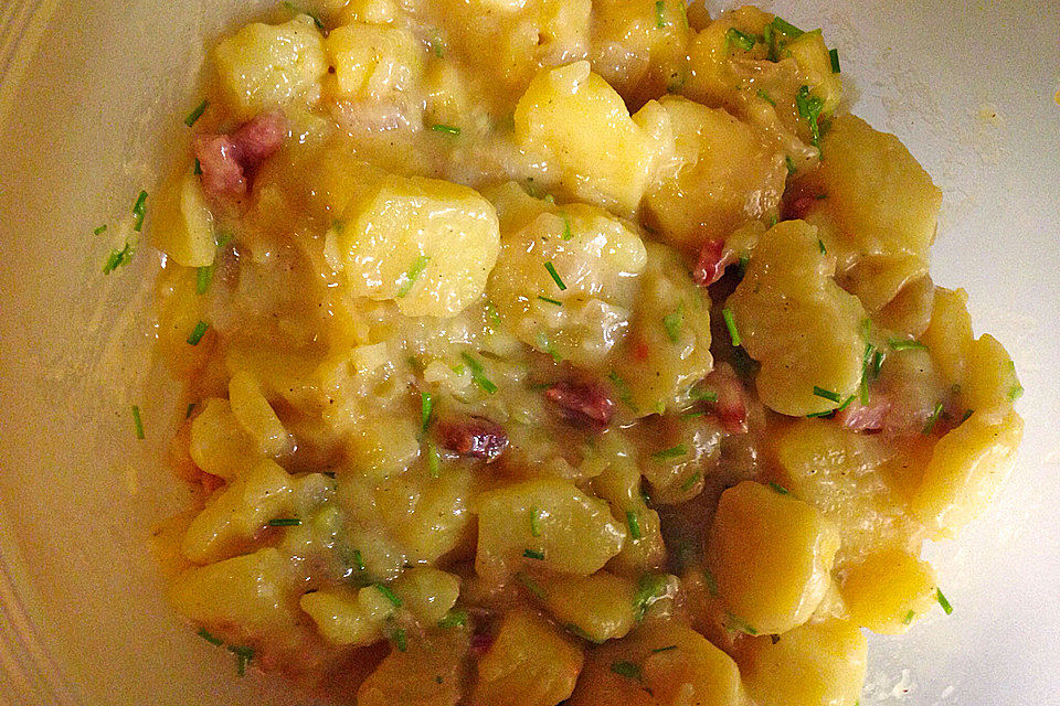 Kartoffelsalat mit Speck