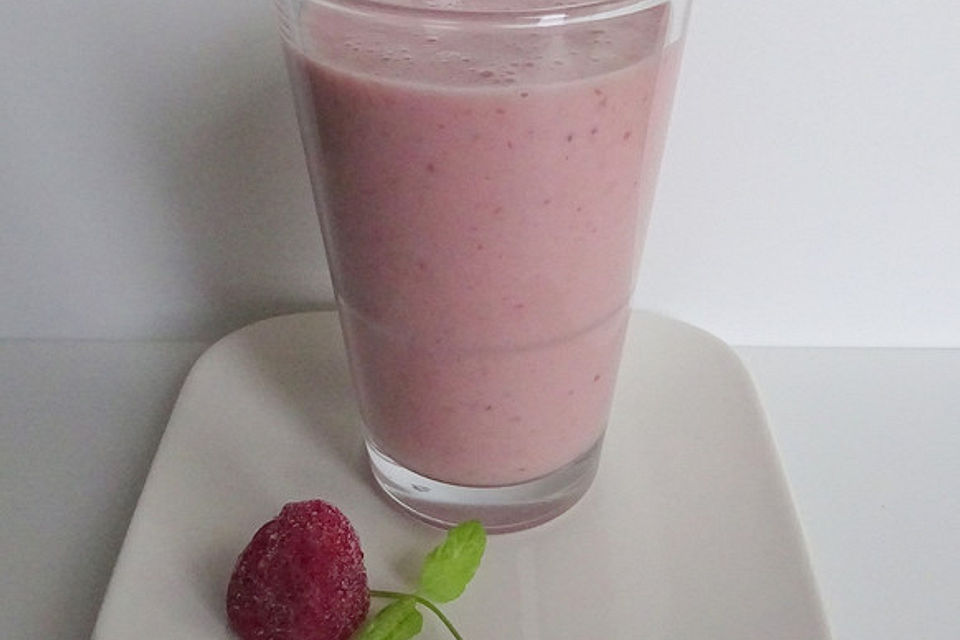 Erdbeeren-Bananen-Smoothie