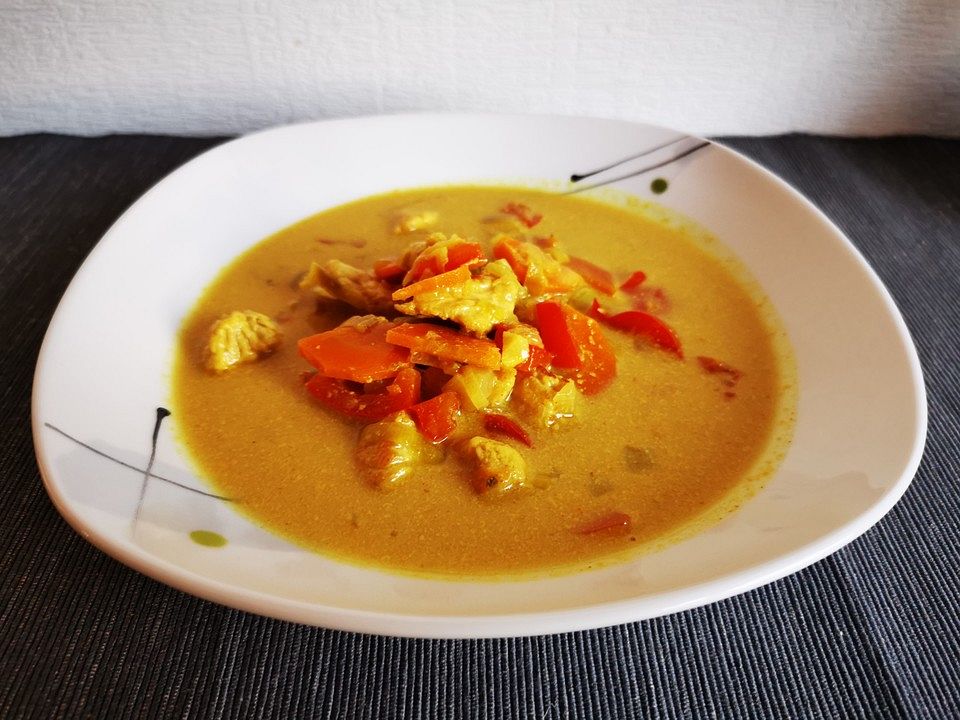 Kokos-Currysuppe von TinaG89 | Chefkoch Kokos-Currysuppe von TinaG89 | Chefkoch