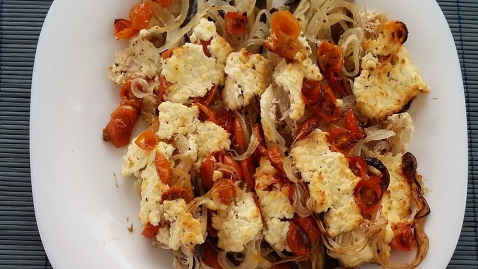 Fettarme überbackene Auberginen von sedea