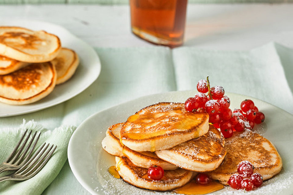 Pancakes mit Buttermilch - super luftig