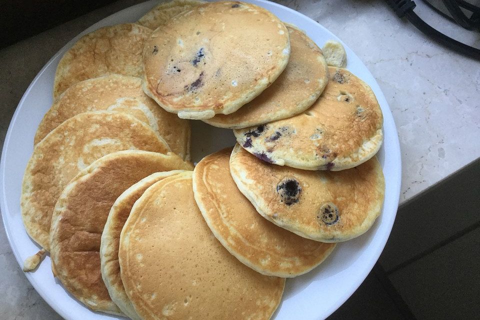 Pancakes mit Buttermilch - super luftig