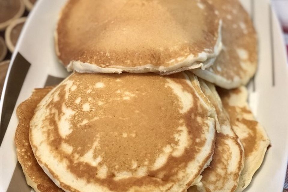 Pancakes mit Buttermilch - super luftig